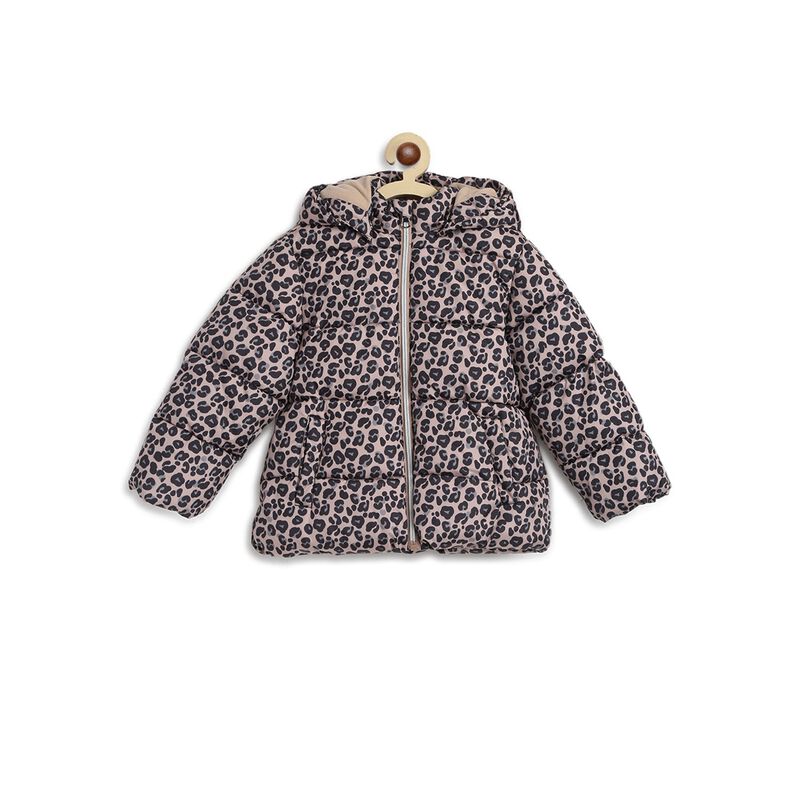 Girls Polyester Jacket with Detachable Hood image number null